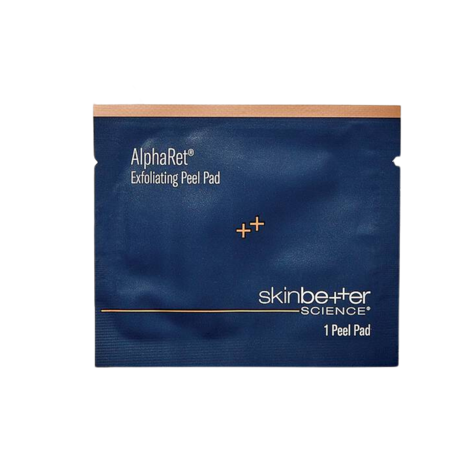 Skinbetter AlphaRet Exfoliating Peel Pads retinoid and triple acid resurfacing pads