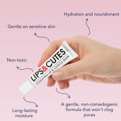 ClearSTEM LIPS&CUTES™ Acne-Safe Lip & Cuticle Treatment