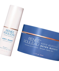 Renée Rouleau Detox Masque and Anti Bump Solution bundle for chin and jawline breakouts