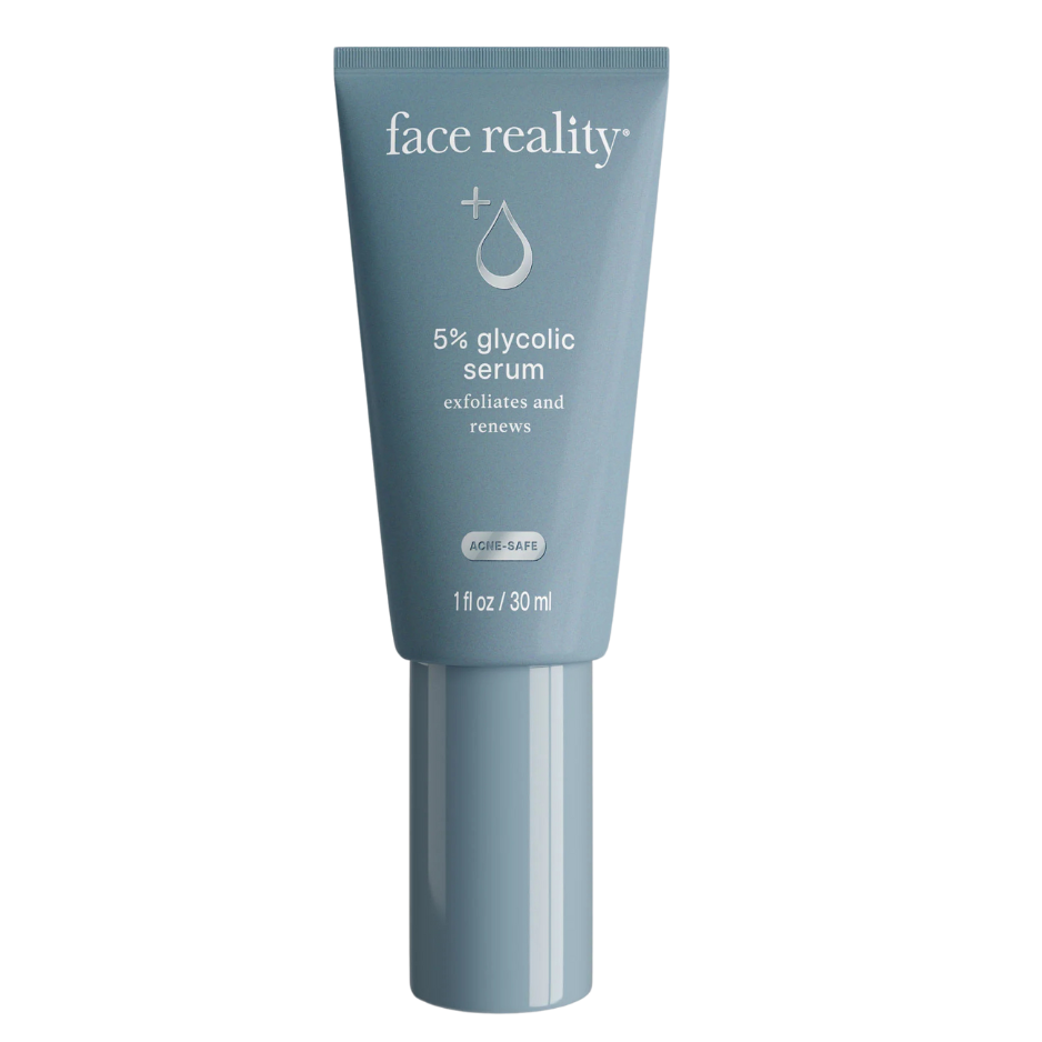  Face Reality 5% Glycolic Serum tube for normal and oily acne-prone skin