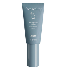  Face Reality 5% Glycolic Serum tube for normal and oily acne-prone skin